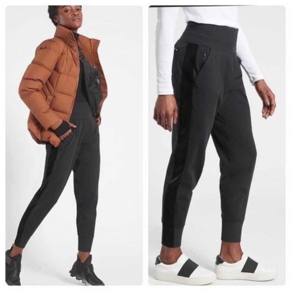 Athleta Venice Velvet Stripe Jogger - Picture 5 of 12